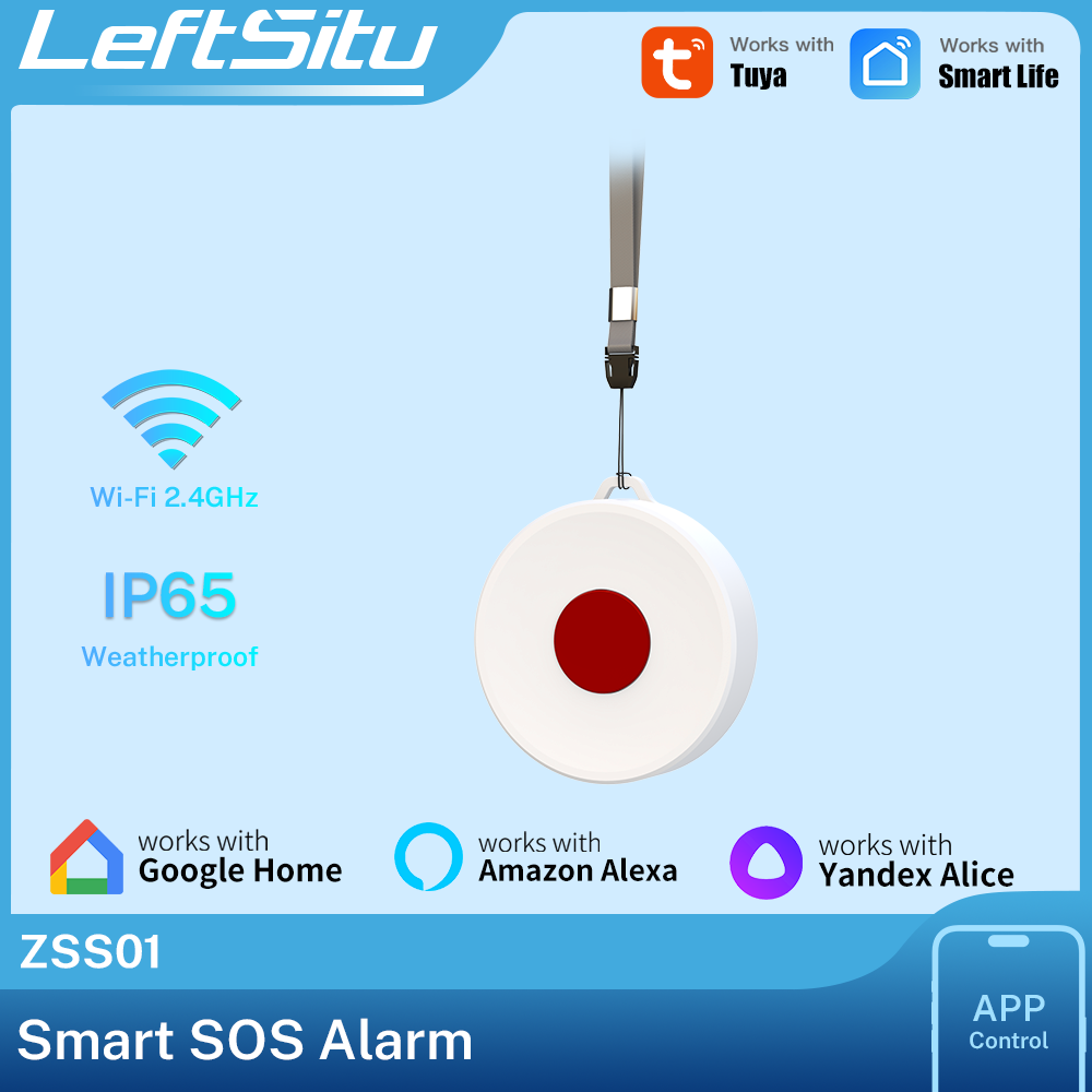 Home Automation Diy - Умная кнопка Tuya ZigBee IP65, беспроводной