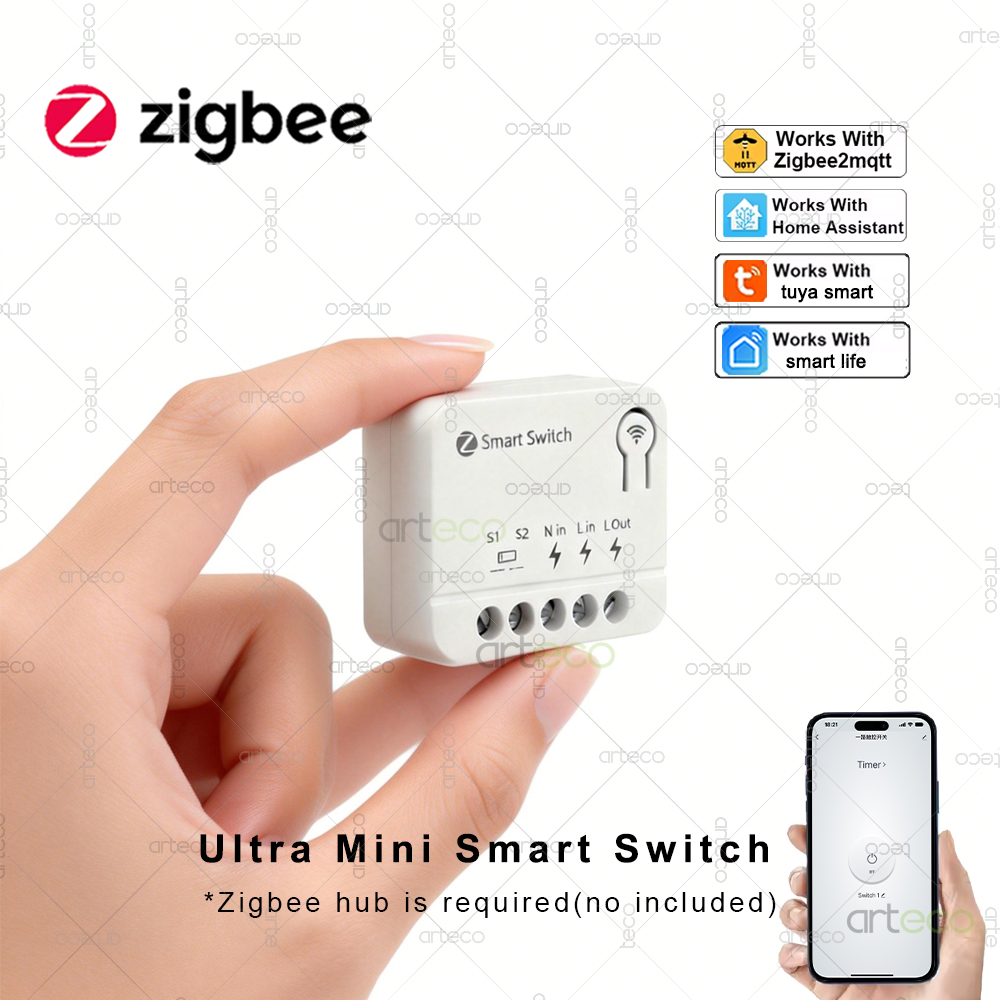 Home Automation Diy - Мини-выключатель Zigbee DIY: модуль умного переключателя