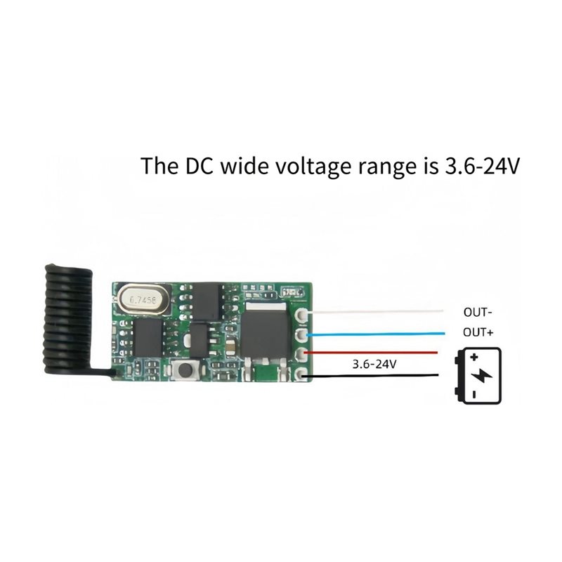 B04B-Контроллер радиочастотног – обзор и цена 433Mhz Receiver Module