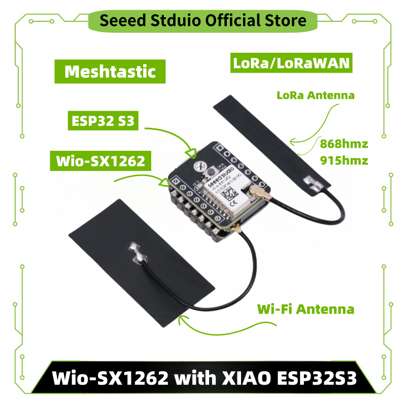 Модуль ESP32 S3 LoRa Meshtasti – обзор и цена Home Automation Arduino