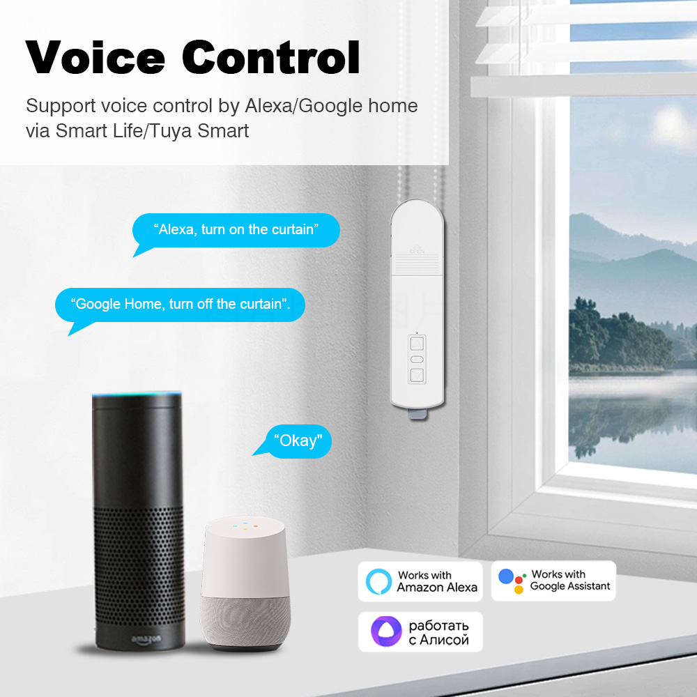 Умный мотор для штор Tuya Zigb – обзор и цена Home Automation Diy