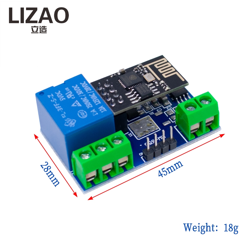 Модуль Wi-Fi реле LIZAO ESP826 – обзор и цена Home Automation Diy Projects