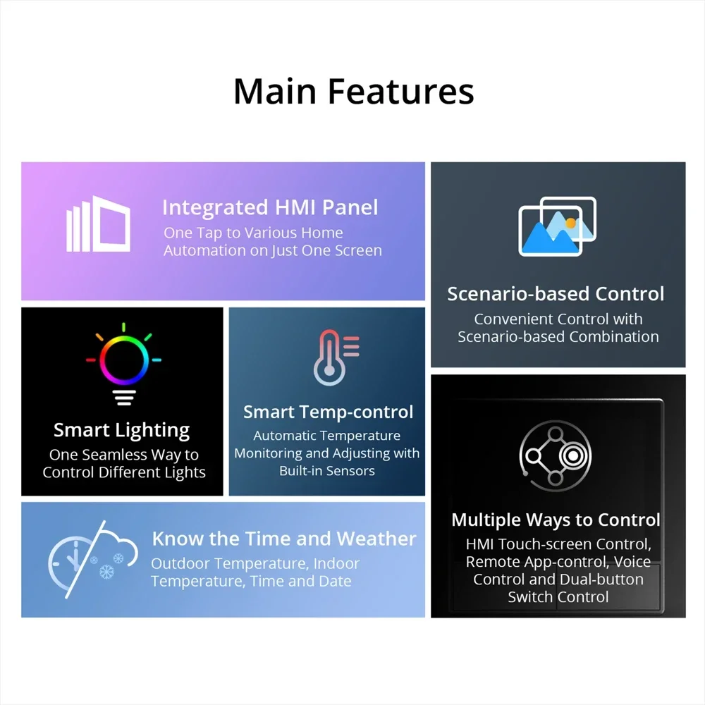 Умный настенный выключатель Sm – обзор и цена Home Automation Panel Diy